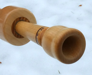 Mundstück des Alphorns